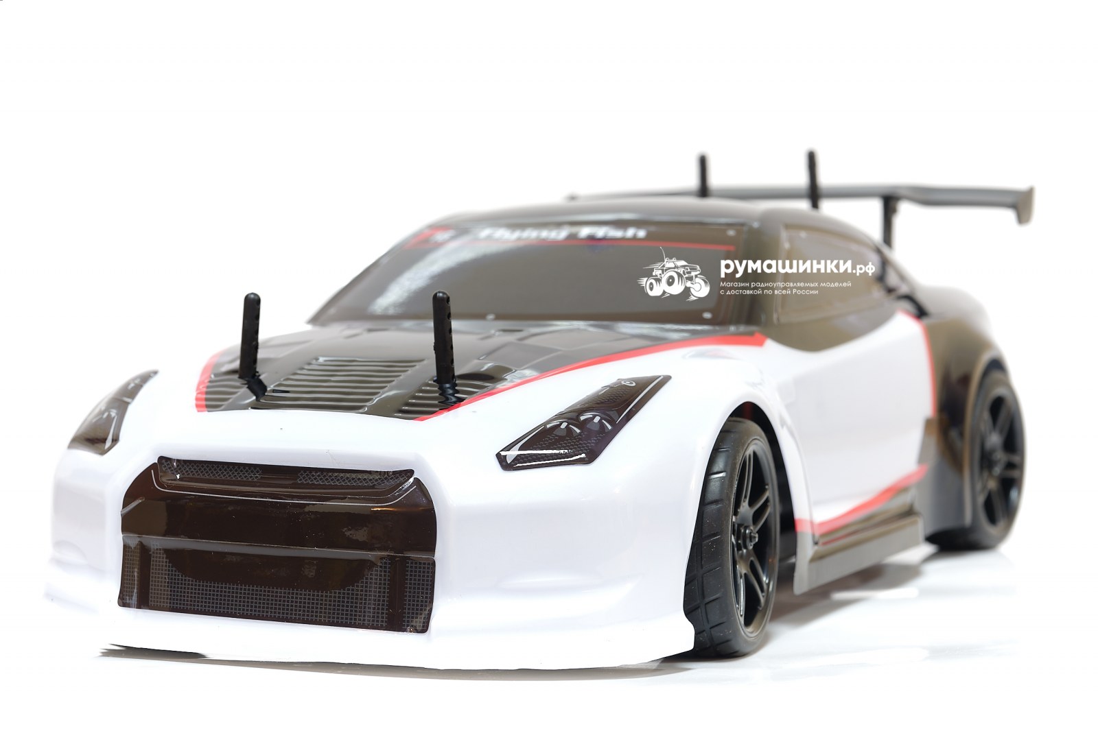 Радиоуправляемая модель машины HSP GT Nissan GTR (колеса шоссейные+дрифт  1:10 4WD) - 94103-GTR01 Купить с доставкой